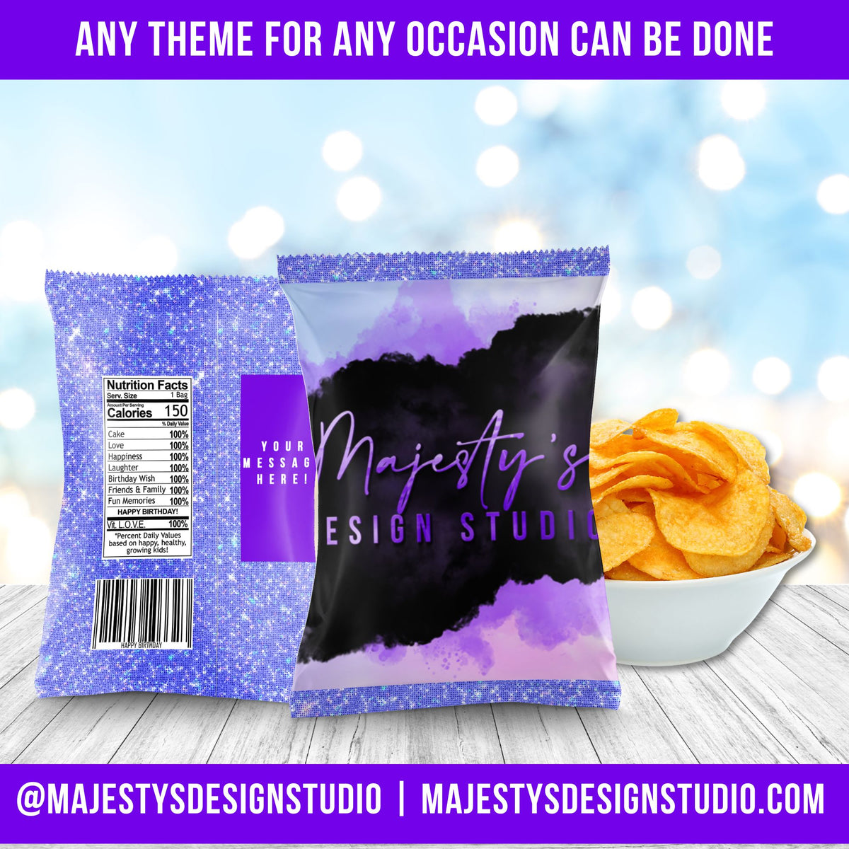 Custom Chip Bag