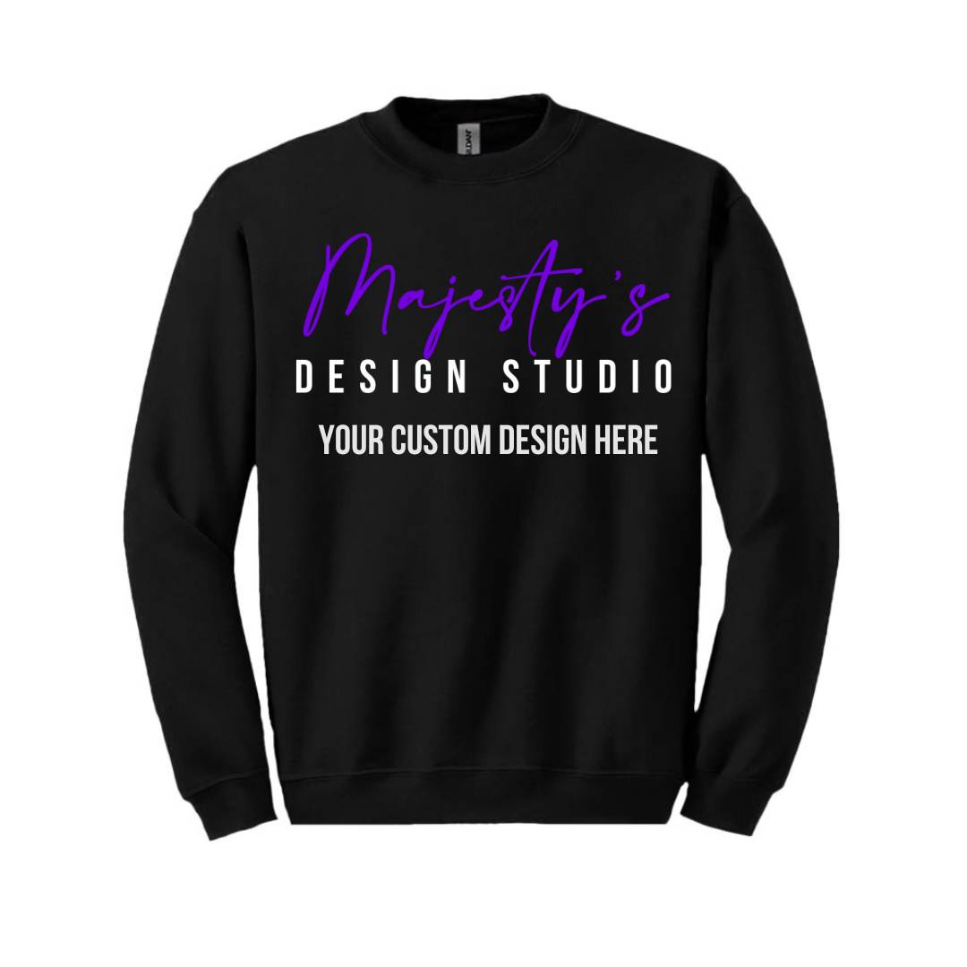 Custom Adult Crewneck Sweatshirt