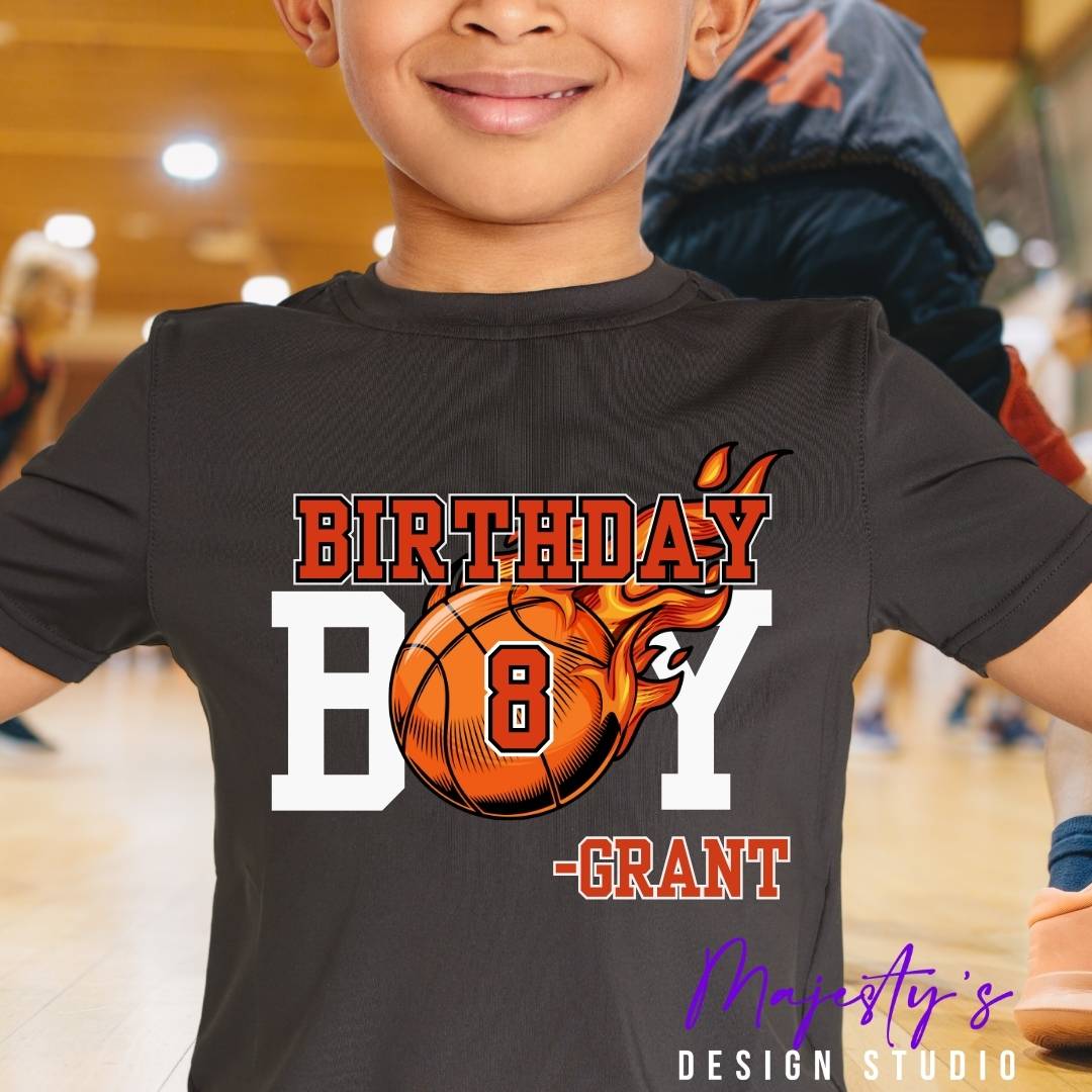 Basketball Birthday Boy