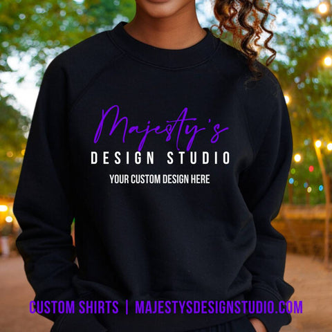Custom Adult Crewneck Sweatshirt