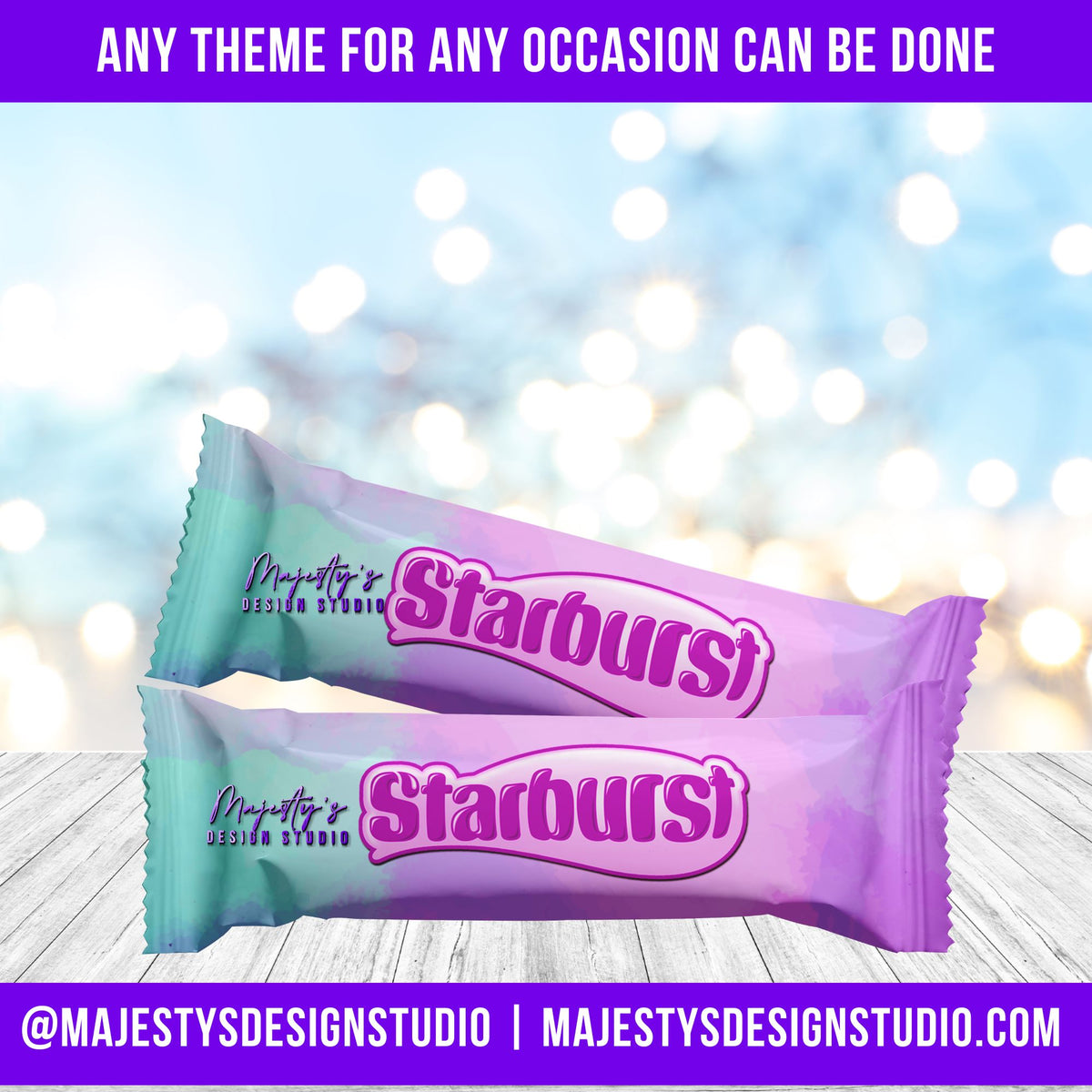 Custom Starbursts Candy