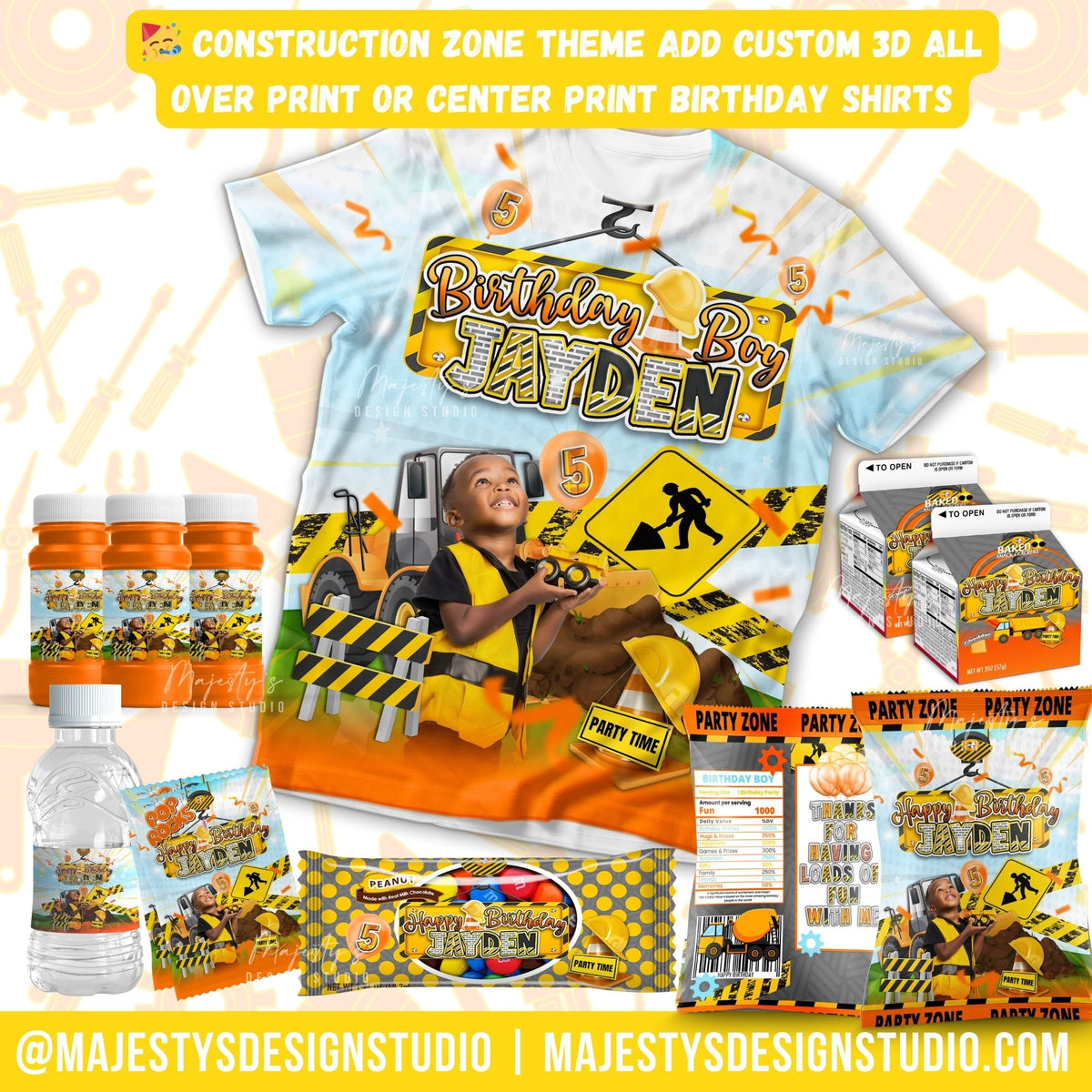 Construction Party Theme